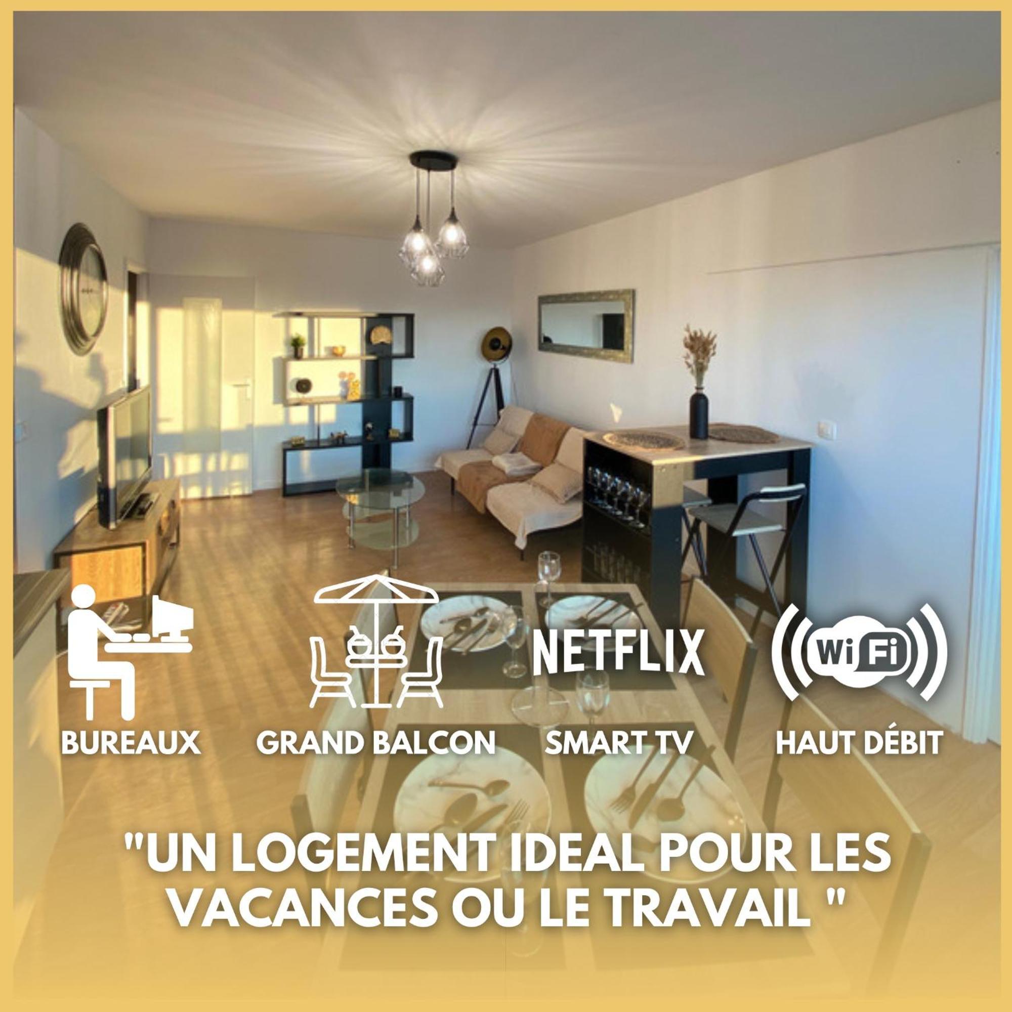 Appartement Spacieux - 10' Gare Angers Eksteriør bilde